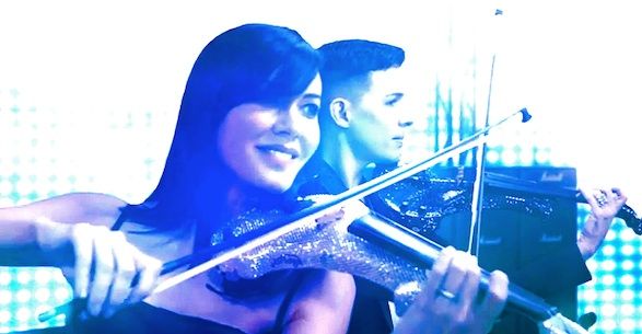 fuse electric violinists queen video 2a