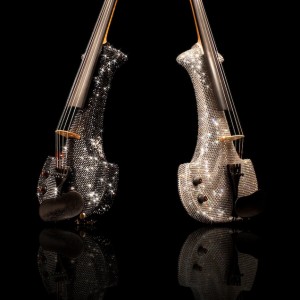 Corporate entertainment - add some bling with FUSE performing on their million dollar swarovski crystal violins...
