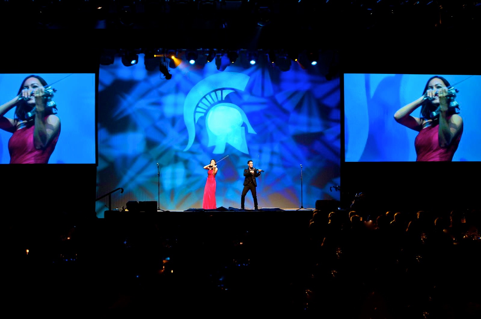 Michigan State University Corporate Entertainment By World’s Leading Electric Violin Duo Linzi Stoppard and Ben Lee