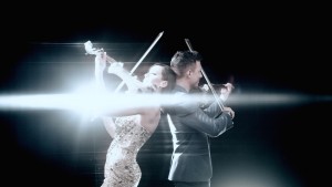 The Fuse electric violin duo corporate entertainment violinists