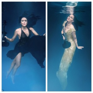 linzi stoppard fuse violinist underwater shoot