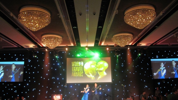 Live Entertainment By FUSE Electric Violinists At World Travel Awards